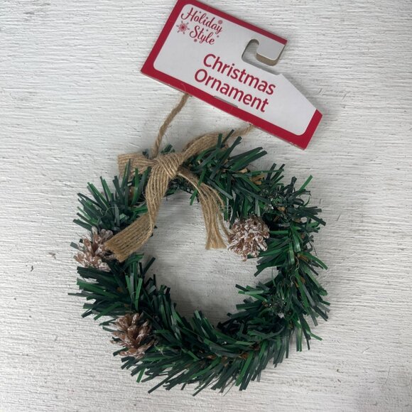 Holiday Style 6 Ft Pinecone Garland Rustic Christmas Ornaments Tree Decorations - Picture 4 of 9